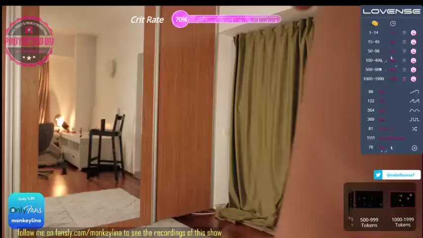 Monkeylina - Chaturbate Live Video Recording - 2025 02-08 15:08:50